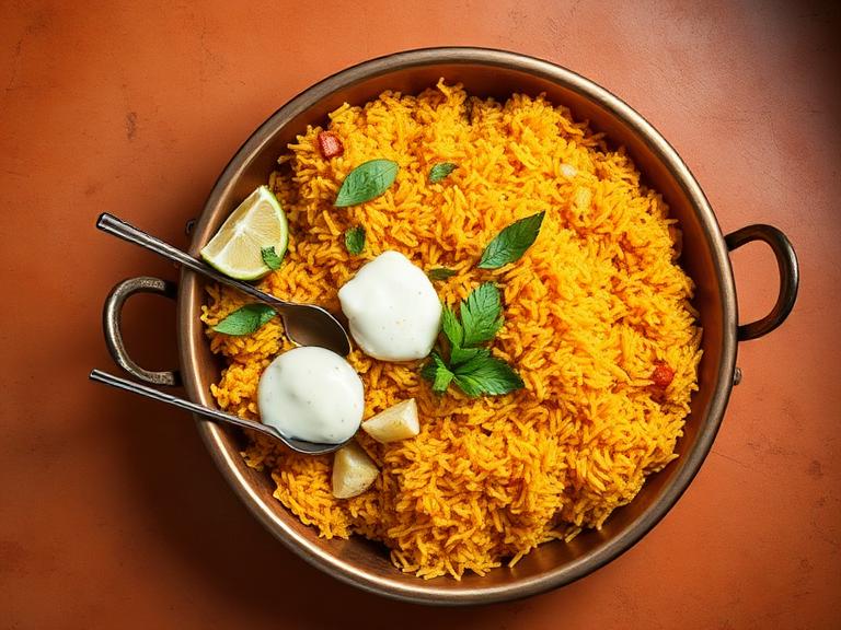 Biryani Menu (Paneer or Chicken)